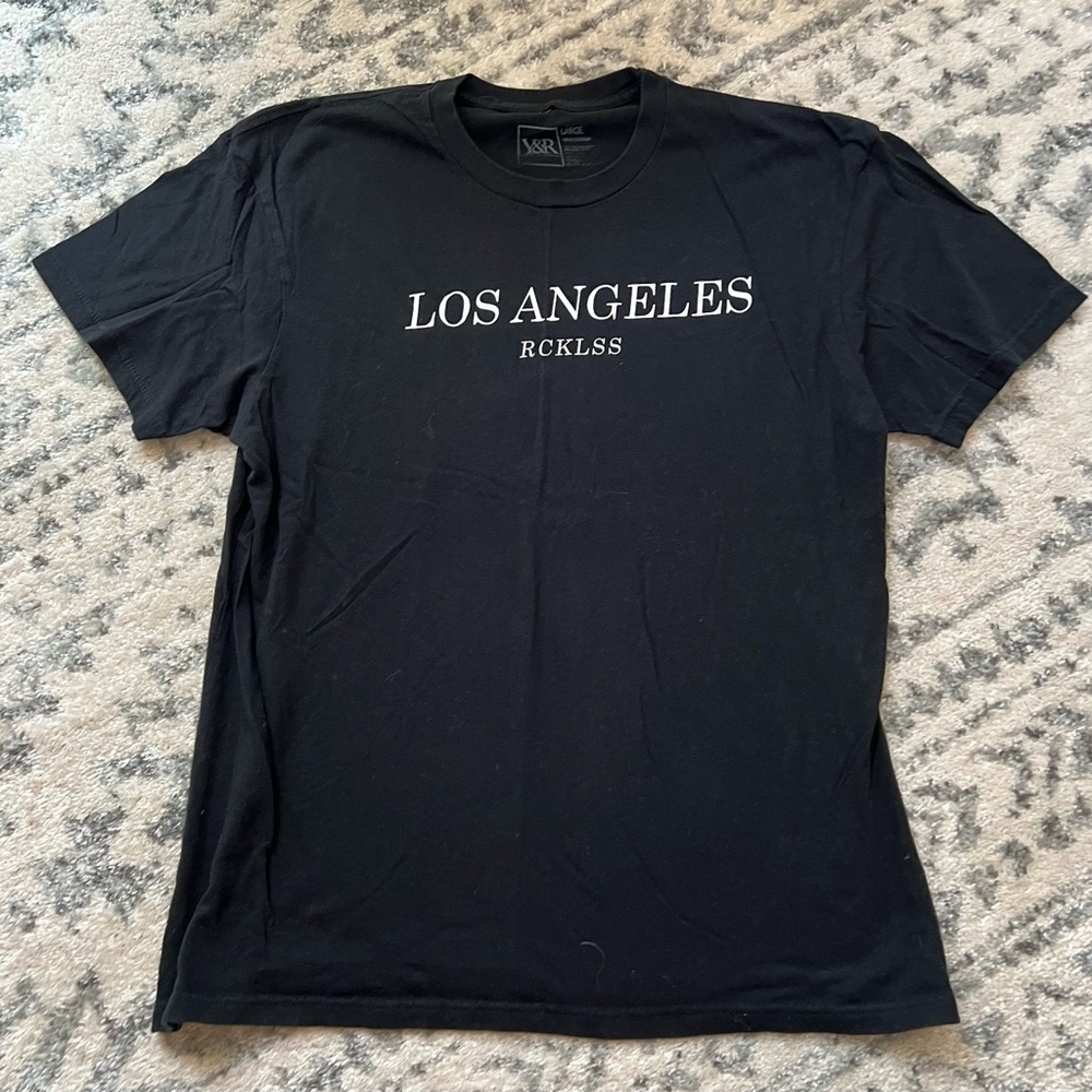 Black Graphic T-Shirt for Men